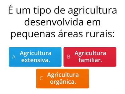 Tipos de Agricultura 