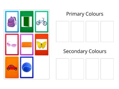 warm up activity Primary and Secondary Colours