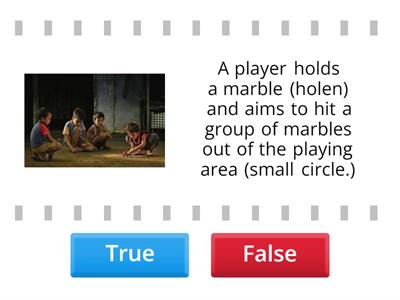 POPULAR TARGET GAMES THAT ARE USUALLY PLAYED ON STREETS.