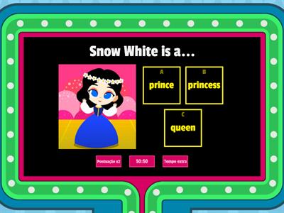 Snow White story vocabulary - Pink fong