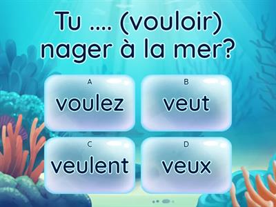 Le verbe Vouloir quiz