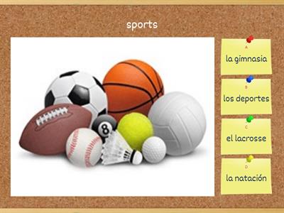 Español 1R - Los Deportes