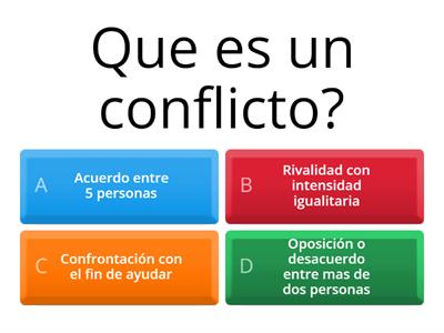 Resolución de conflictos