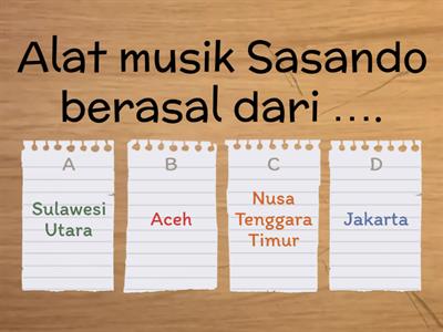 SAS Seni dan Budaya Kelas V