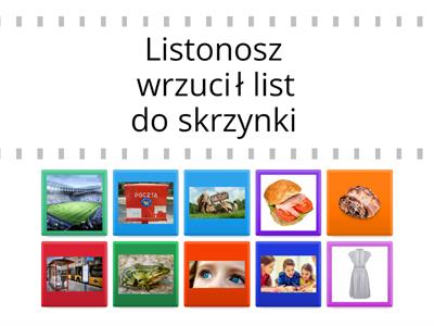 Różnicowanie - głoski szumiące:syczące - zdania