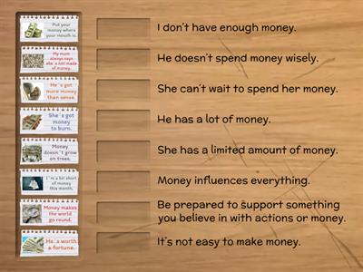 Advanced 2 Money Vocabulary