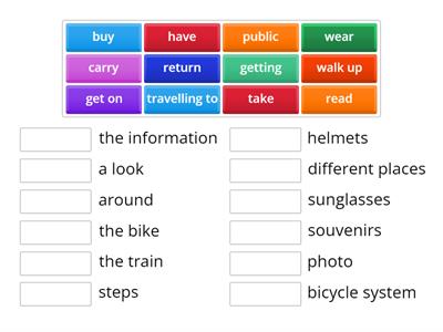 Vocabulary (cycling in Paris)