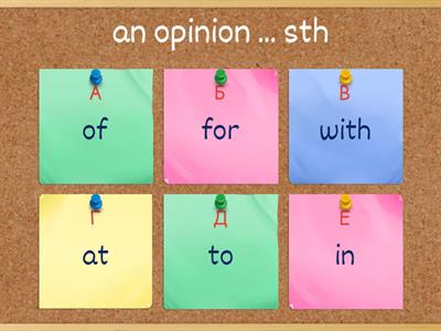 Unit 07 Use of English B2 Prepositional phrases
