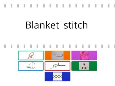Textiles: Which stitch?