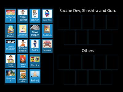 Sort Sacche Dev , Shastra and Guru and Others