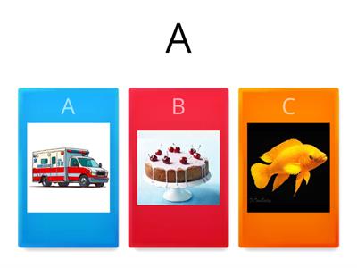 Match the pictures with the letters