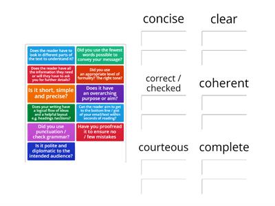 The 6Cs of Business Writing