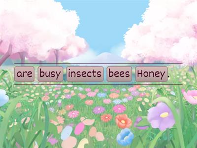 Sentences about Bees 