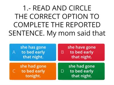 ENGLISH TEST - 2nd. QUIMESTRE