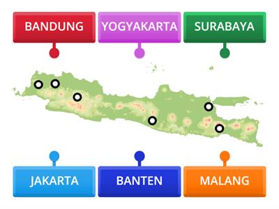 PETA BUTA PULAU  JAWA