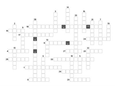 UNIT 1.6 - BIRDS (crossword)