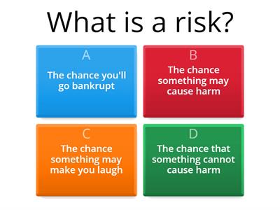 Hazards, risks & risk assessments