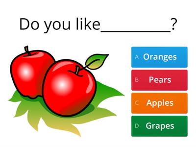 Fruits Quiz