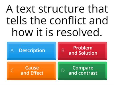 Key Structure of Informational Text