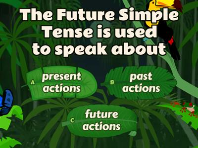 Future Simple Tense: the rule