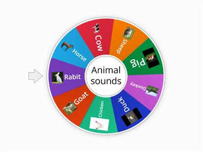 Animals wheel