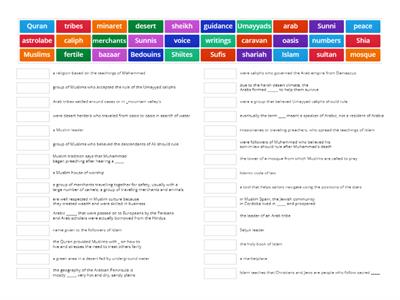 CH14 Vocabulary and Test Prep GAMES