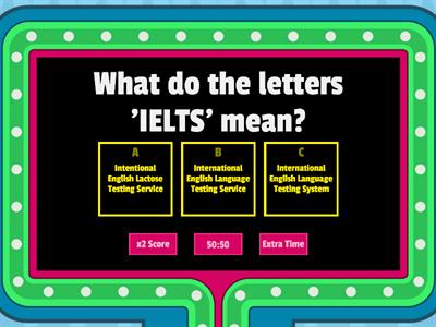 IELTS Awareness Quiz