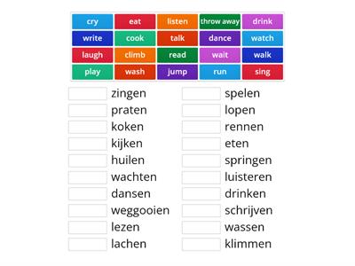 English verbs