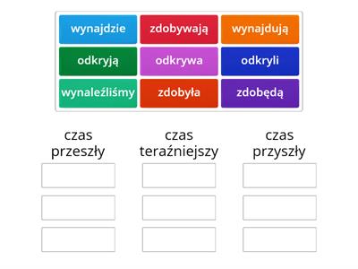 Odmiana Czasownika Przez Liczby Czasy - Materiały Dydaktyczne