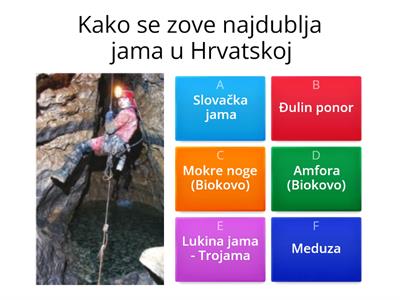 Špilje i jame u Hrvatskoj