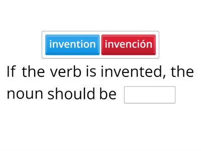 Verb and noun formation.