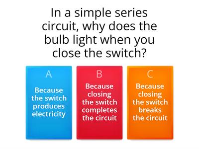 Circuits quiz