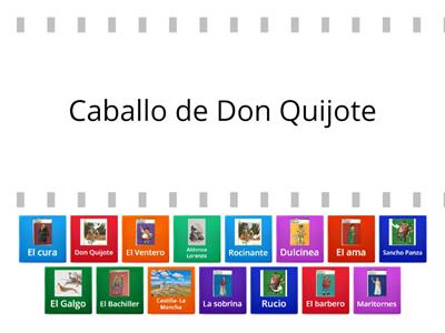 Personajes de El Quijote 