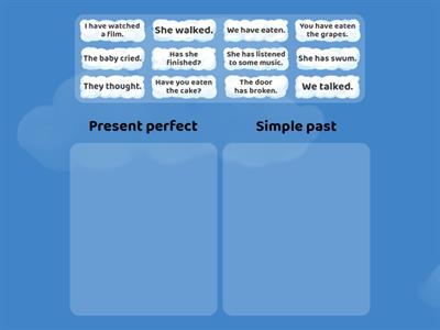 Present perfect/ Simple past