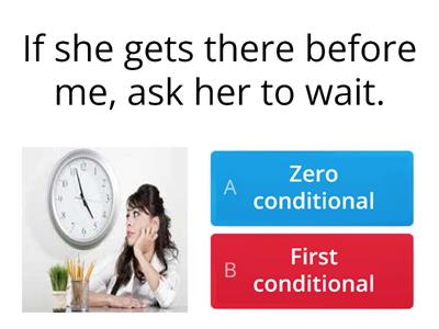 ZERO VS FIRST CONDITIONAL