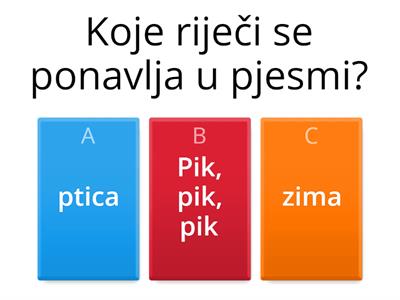 9. PIK, PIK, PIK - Mate Meršić Miloradić 