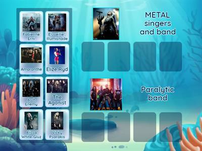 Paralytic or METAL bands and singers