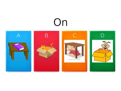 Preposition of place 1st. GRADE 