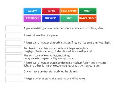 Space Definitions 1