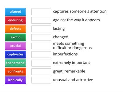 Mega Goal 3 U4 Vocabulary Building P59