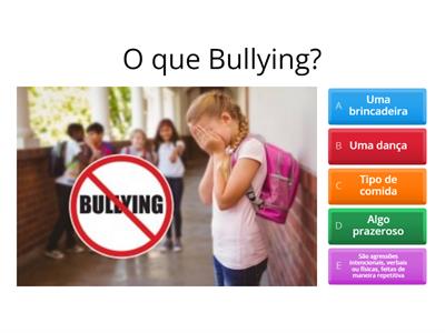 Questionário sobre bullying na escola