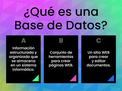 Términos básicos de Base de Datos