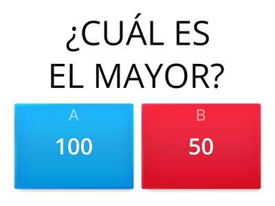 MAYOR Y MENOR 