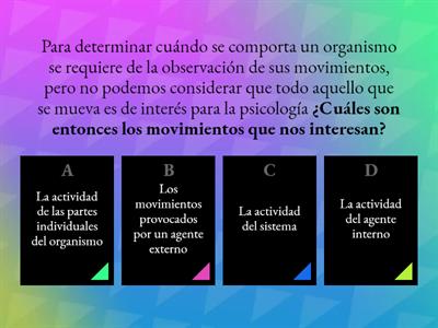 Preguntas evaluativas: Cómo Definir y entender el comportamiento - Arturo Clavijo 