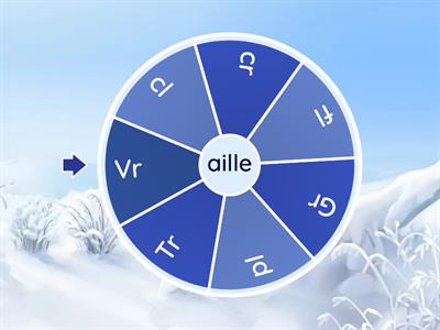 roulettes des syllabes complexes avec "aille"