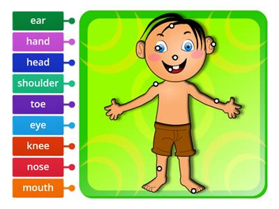 My body parts - ENGLISH YEAR 2 PPKI