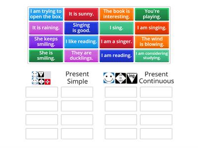 Present Simple or Present Continuous?