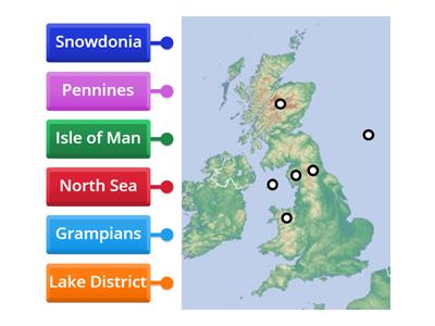 British Isles, Physical Geography (Mountains)