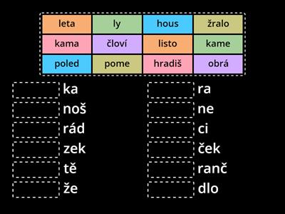 SLUCHOVÁ ANALÝZA A SYNTÉZA: spoj