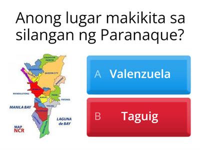 Pagsagot sa mga Tanong Tungkol sa Impormasyong Inilahad ng Mapa